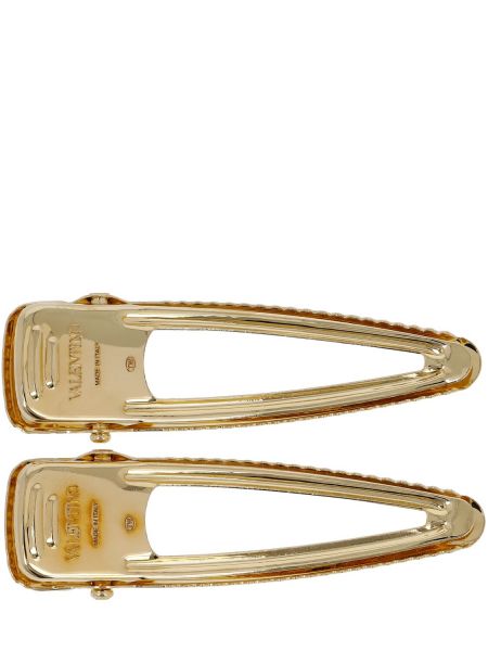 Pολόι με πετραδάκια Valentino Garavani χρυσό