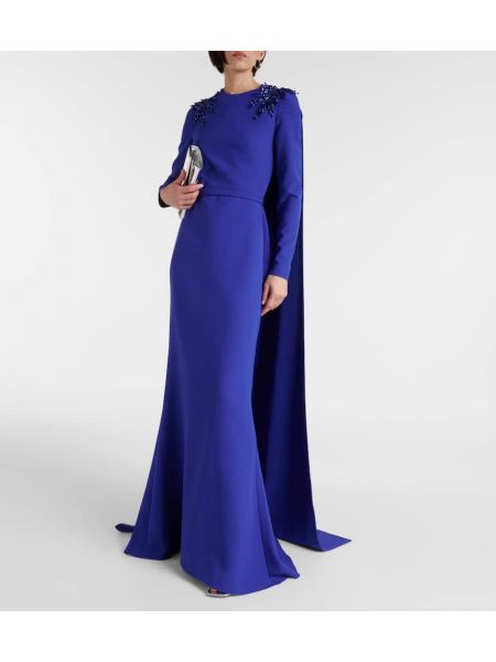 Sukienka długa Safiyaa niebieska