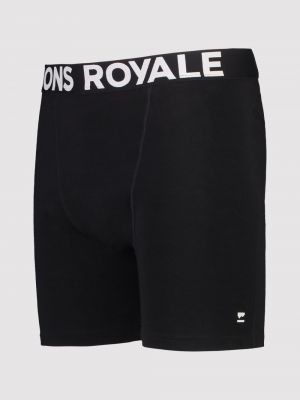 Kratke hlače iz merina Mons Royale črna