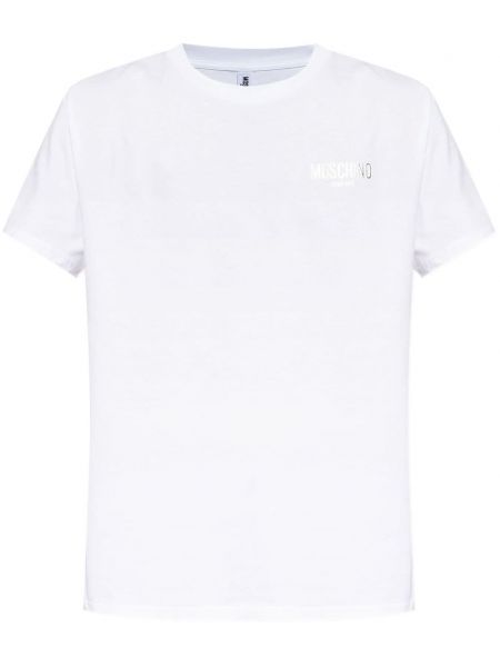 T-shirt Moschino hvid