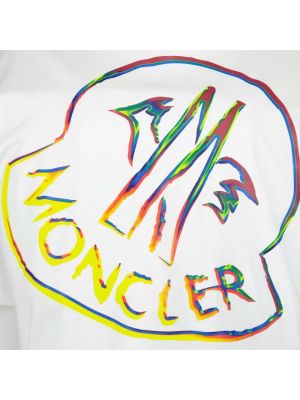 Top oversized Moncler blanco