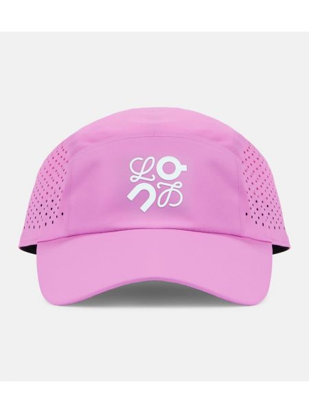 Cappello con visiera Loewe rosa