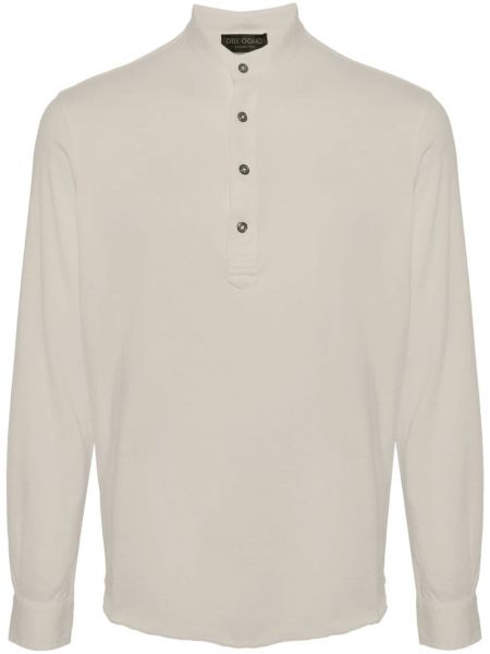 Bavlnená košeľa Dell'oglio béžová