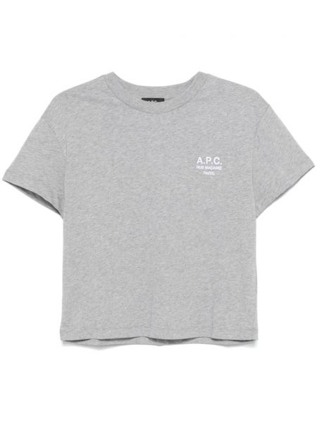 T-shirt A.p.c. grå