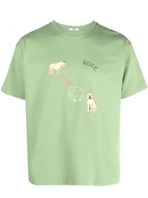 Marškinėliai Bode žalia