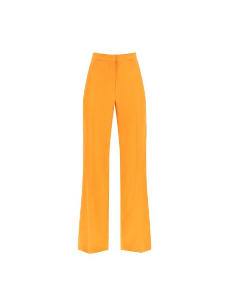 Spodnie Stella Mccartney pomarańczowe