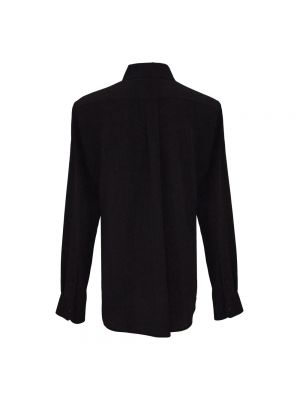 Blusa de seda Givenchy negro