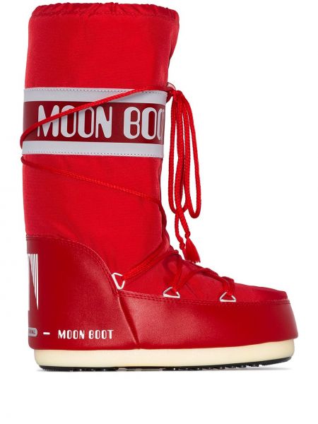 Śniegowce Moon Boot czerwone
