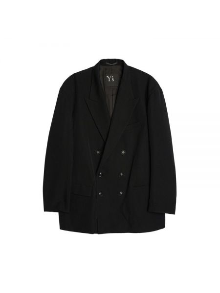 Куртка Y'S Y's Gabardine Oversized Tailored 'Black' черный