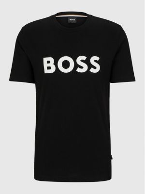 Priliehavé tričko Boss Black
