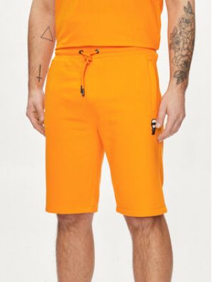 Shorts de sport Karl Lagerfeld orange