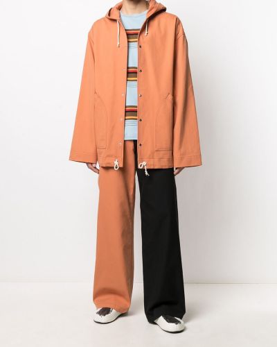 Veste à capuche oversize Marni orange