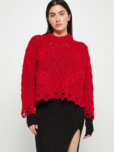 Sweter Gcds czerwony