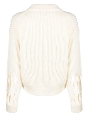 Sweter wełniany z wełny merino Roberto Collina