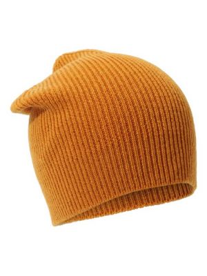 Оранжевая кашемировая шапка Inverni