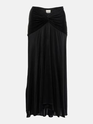 Midi sukně Isabel Marant černé