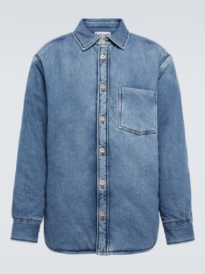 Koszula jeansowa Loewe niebieska