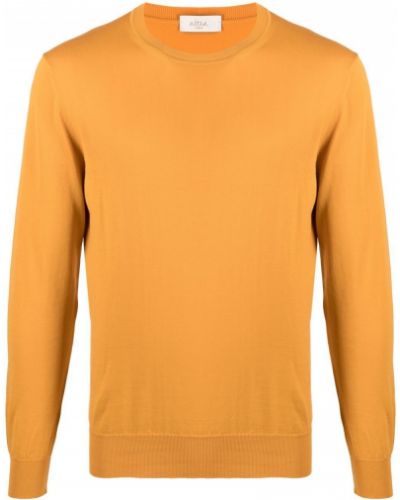 Jersey de punto de tela jersey de cuello redondo Altea naranja