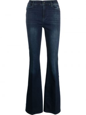 Zvonové džíny s nízkým pasem Frame modré