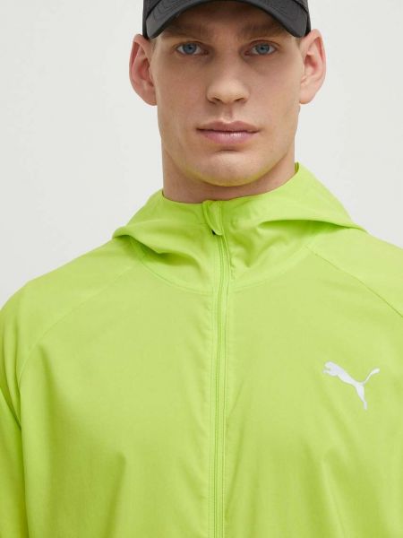 Демисезонная куртка Puma зеленая