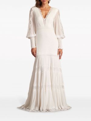 Sukienka koronkowa Tadashi Shoji biała