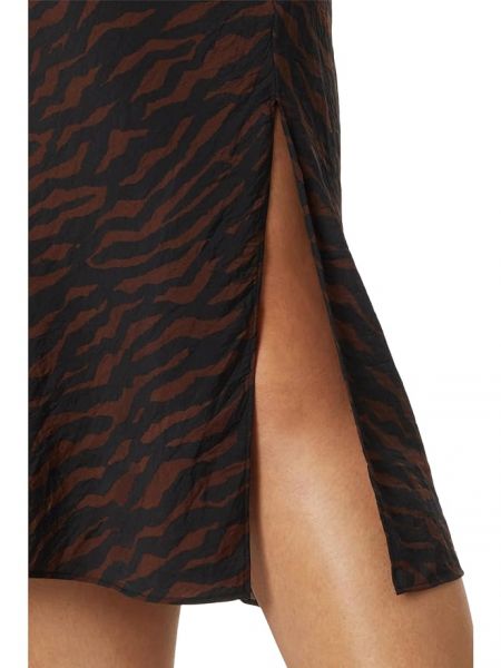 Тигровая юбка миди в полоску с принтом Madewell