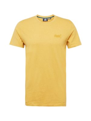 Marškinėliai Superdry geltona