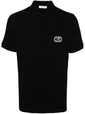 Polo krekls Valentino Garavani melns
