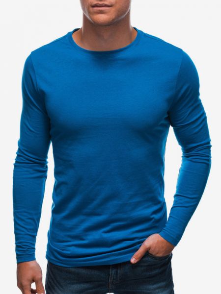 Tricou cu mânecă lungă Edoti albastru