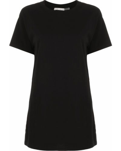 Платье -футболка Alice+olivia, черное