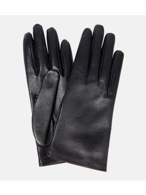Δερμάτινα γάντια The Row μαύρο