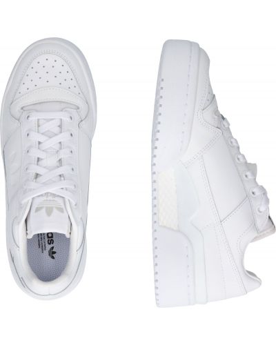 Scarpe piatte Adidas bianco