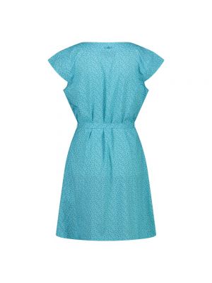 Платье мини с коротким рукавом Cmp синее