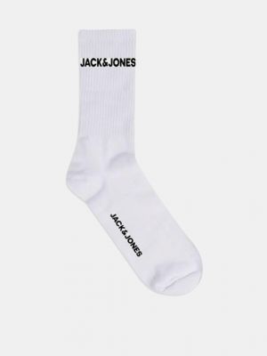 Șosete Jack & Jones alb