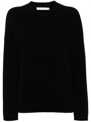 Кашмирен пуловер Christopher Esber черно