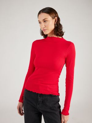 Tričko s dlhými rukávmi Monki červená