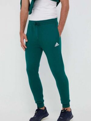 Джоггеры Adidas зеленые
