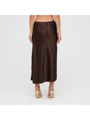 Falda larga Erika Cavallini marrón