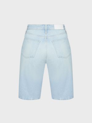 Голубые джинсовые шорты Calvin Klein