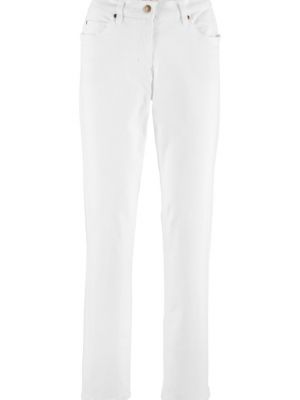 Прямые джинсы John Baner Jeanswear белые
