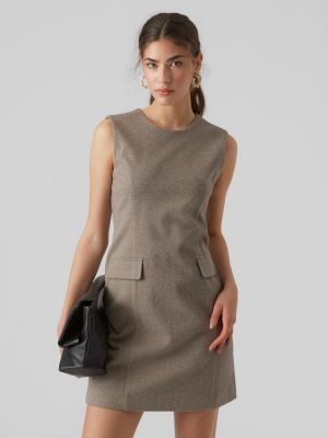 Šaty Vero Moda sivá