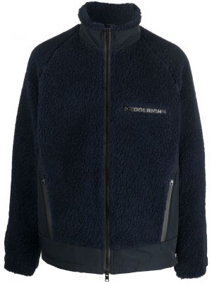 Printti pitkä takki Woolrich sininen