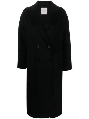 Palton de lână Ermanno Firenze negru