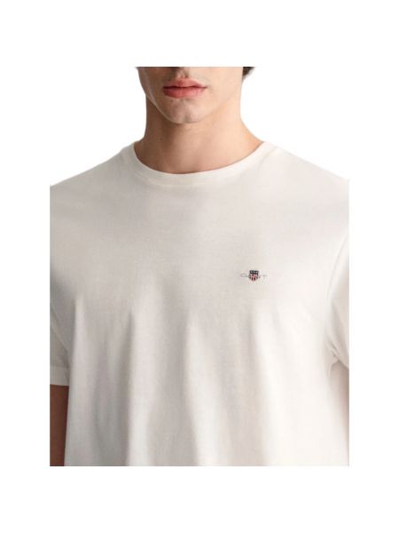 Camiseta manga corta Gant blanco