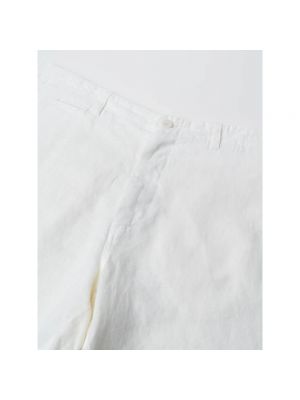 Pantalones cortos de lino La Paz blanco
