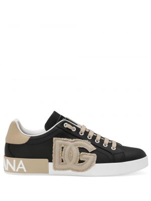 Leder sneaker Dolce & Gabbana