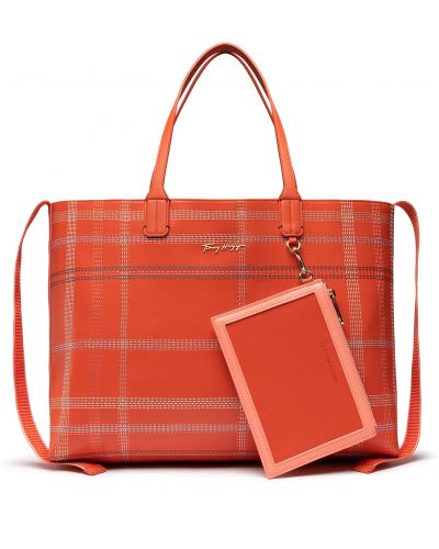 Tommy Hilfiger Iconic Tommy Tote Check AW0AWI2311