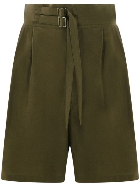 Leinen shorts aus baumwoll Y's
