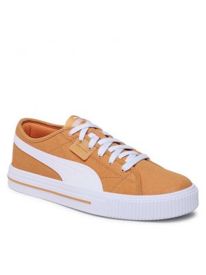 Sneakerși Puma portocaliu