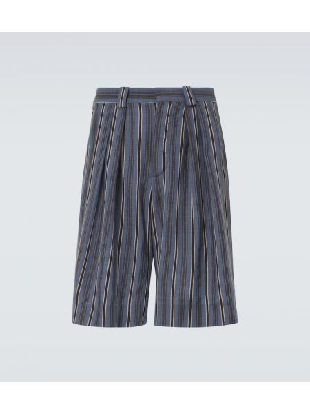 Ull bermudashorts King & Tuckfield blå